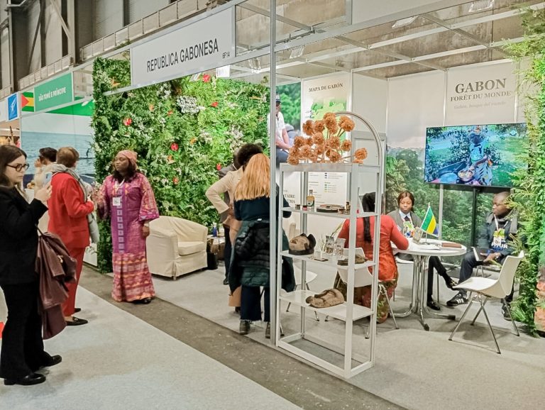 Stand du Gabon à la Foire Internationale du Tourisme FITUR 2026 à Madrid